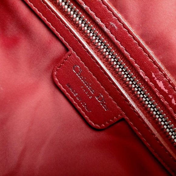Christian Dior Hand Bag Red Nylon 2237131 - Picture 7 of 9
